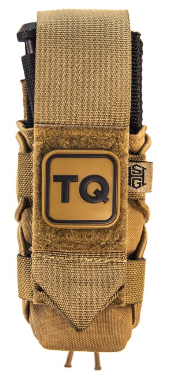 High Speed Gear 11TQ00CB Tourniquet TACO Coyote Brown Nylon MOLLE Pouch - View 2