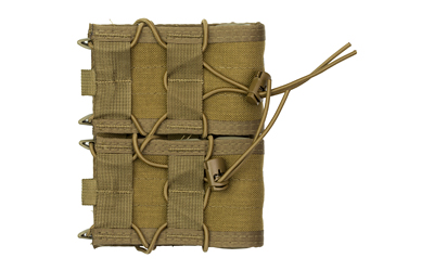 High Speed Gear 11TA02CB Double Rifle TACO Pouch, Molle, Coyote Brown - View 2