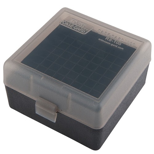 MTM Case-Gard RS-100 Flip-Top Ammo Box 100 RD 223 204 CLR-SM - View 2