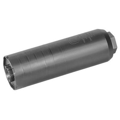 Q LLC SIL-JS-QUICKIE-65 6.5MM Suppressor 5.7 In Black PVD Cherry Bomb - View 2