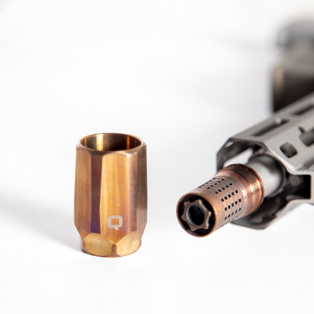 Q LLC Whistle-Tip Blast Mitigation Device Black Muzzle Brake 0.20 lbs - View 2