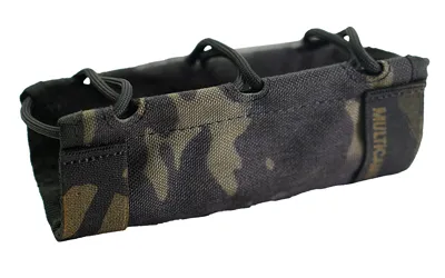 Grovtec AC355 Rail Wrap 6" Multicam Black M-LOK Heat Guard Sling Storage - View 2