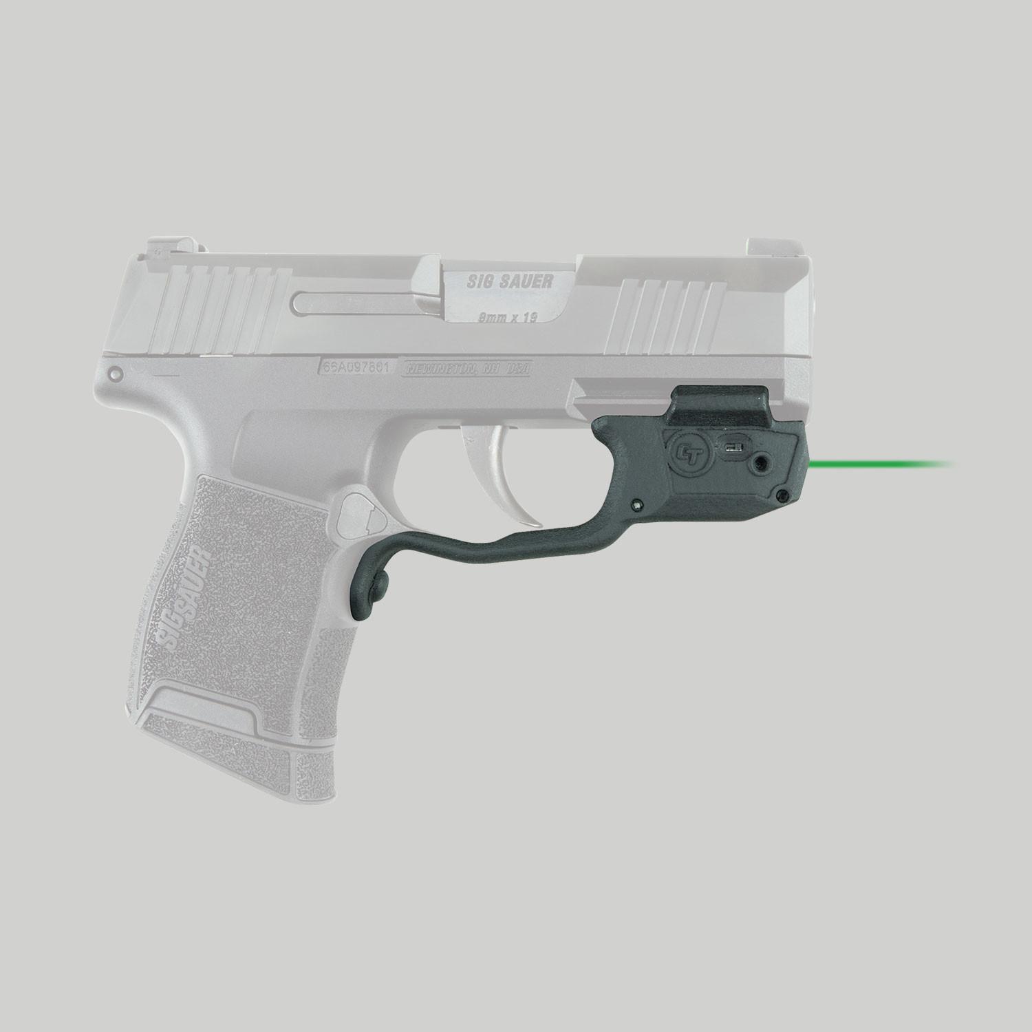 Crimson Trace Laserguard For Sig Sauer P365 Green - View 2