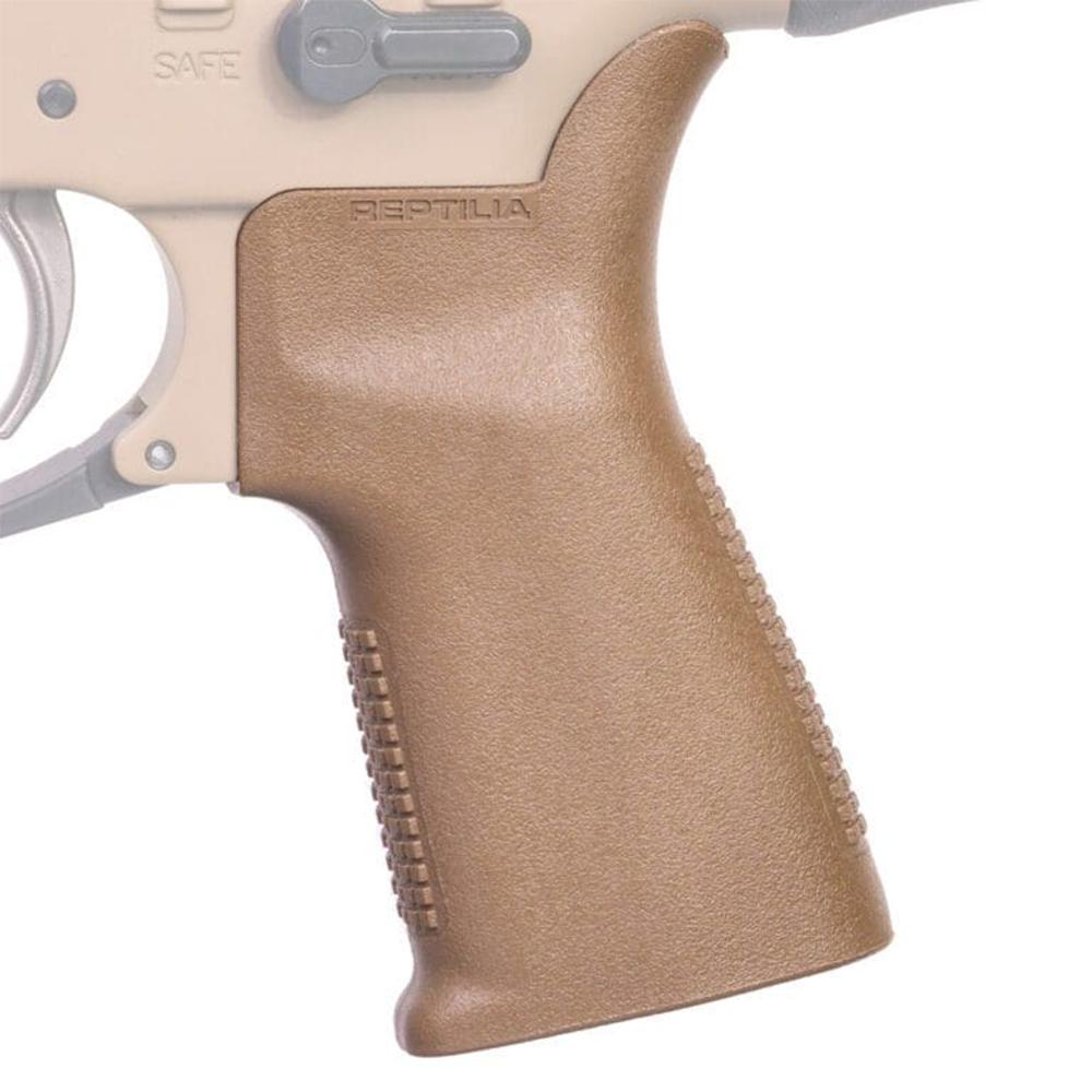 Reptilia 100023 CQG Pistol Grip Nylon Flat Dark Earth for AR-15 - View 2