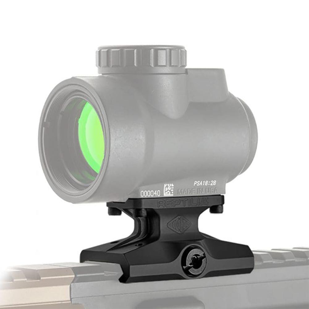 Reptilia DOT Mount Lower 1/3 Co-Witness Fits Trijicon MRO Anodized Black - View 2