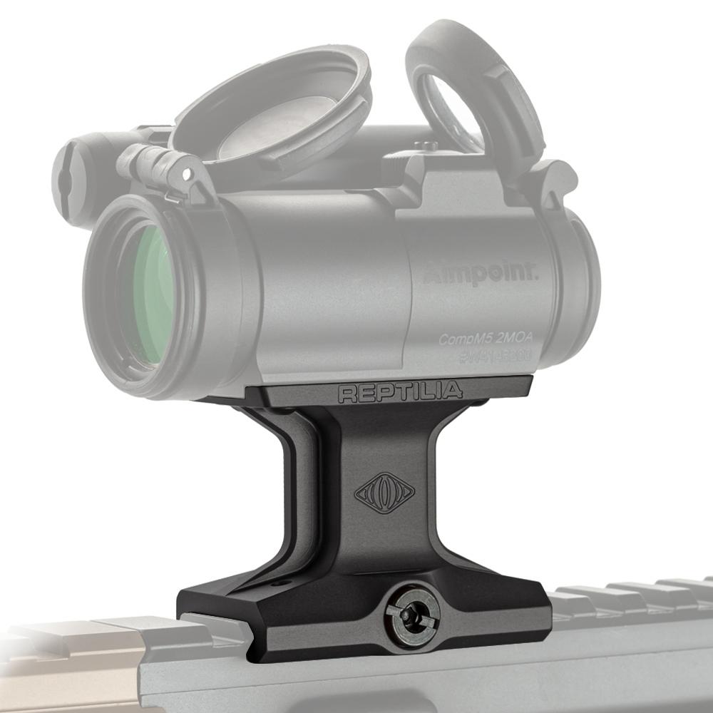 Reptilia 100037 Dot Mount Black Anodized 1.93" 7075-T6 Aluminum - View 2