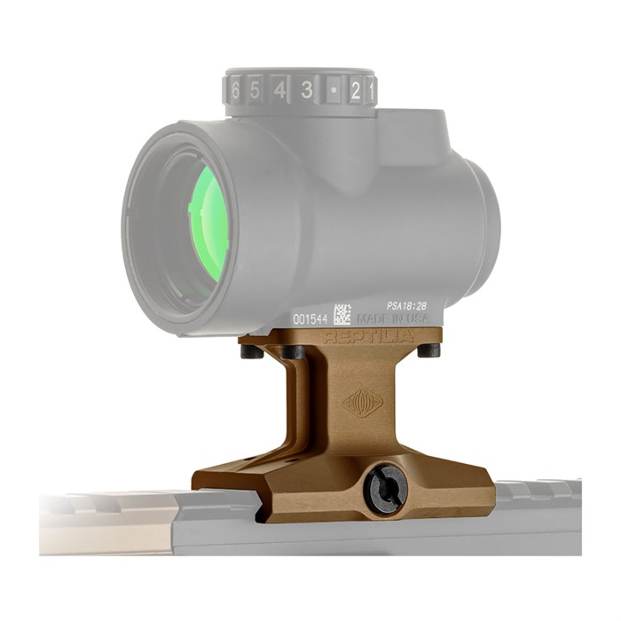 Reptilia 100052 Dot Mount 1.93" FDE Anodized 7075-T6 Aluminum - View 2
