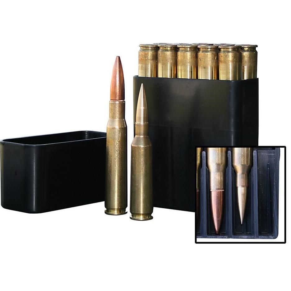 MTM Case-Gard Bmg1040 Slip-Top Ammo BOX 50 BMG Black Polypropylene BMG10-40 - View 2