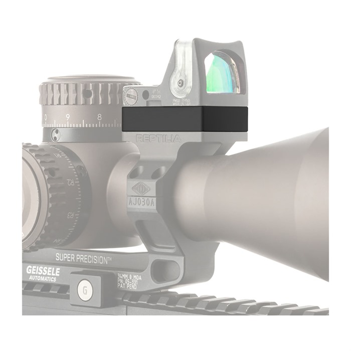 Reptilia 100-085 ROF Riser 10mm for Trijicon RMR/SRO Black Aluminum - View 2