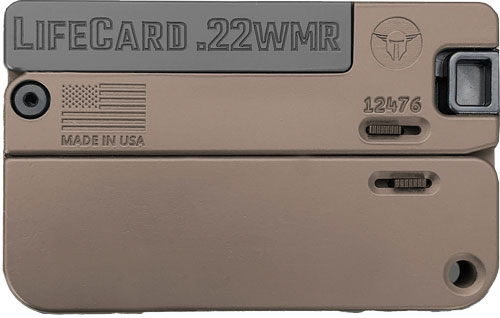 Trailblazer LIFECARD .22WMR Single Shot Rifle Barrett Brown Finish - View 2