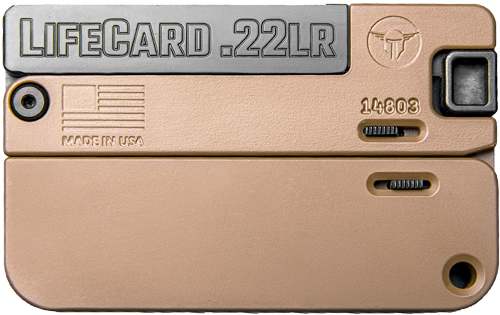 Trailblazer Firearms LIFECARD 22LR single shot pistol 2.5 in barrel 1 rd - View 2
