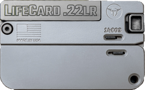 Trailblazer LC1-CON LifeCard .22LR Aluminum Concrete Break Open Pistol - View 2