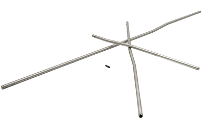Bootleg BP-GTR-S AR-15 Rifle-Length Gas Tube, Silver, 15" Stainless Steel - View 3