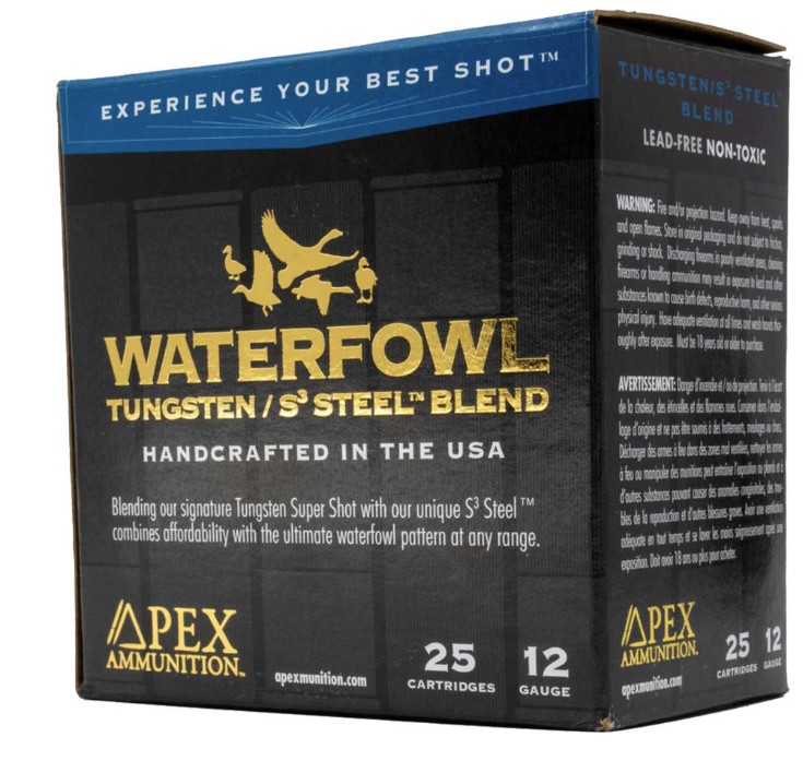Apex WS3-475 Waterfowl TSS/S3 12ga 3" 1-5/16oz #4/#7.5 25rd 1450FPS - View 2