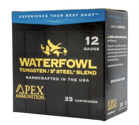 Apex WS3-275 Waterfowl TSS/S3 12ga 3" 1-5/16oz #2/#7.5 25rd Ammo - View 2