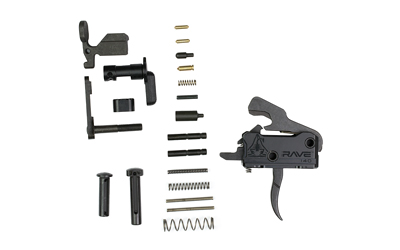 Rise Armament T017-12003 Rave 140 Trigger & Lower Parts Kit AR-15 Black - View 2