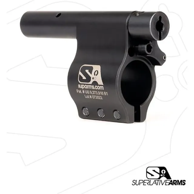 Superlative Arms SABO-PS-RFD-R625CM AR-15 Adjustable Piston System .625" Block - View 2