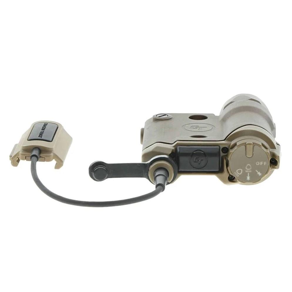 Crimson Trace Rail Master Pro Tan Green Laser/Whit - View 2
