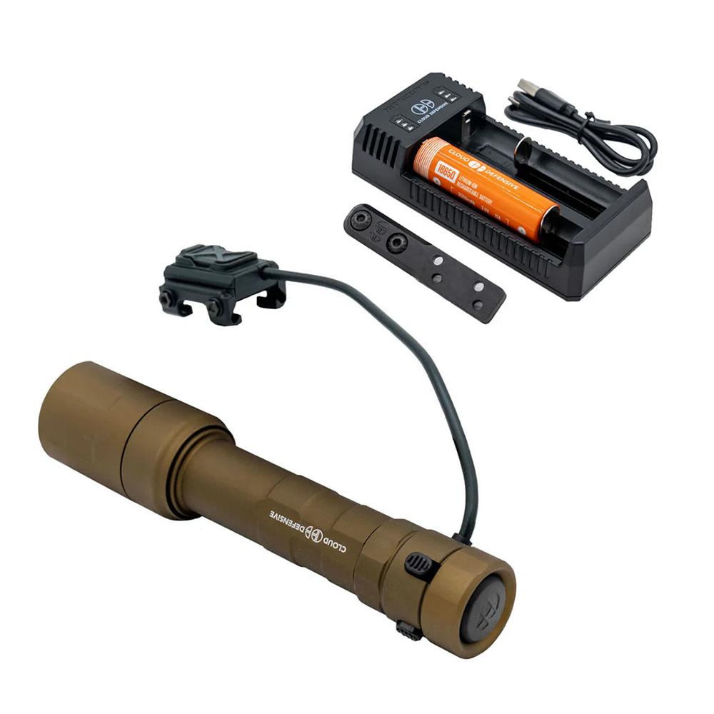 Cloud Defensive CD2109-DFSFDE Rein 3.0 FDE 1250lm 100kCand Mlok Light - View 2