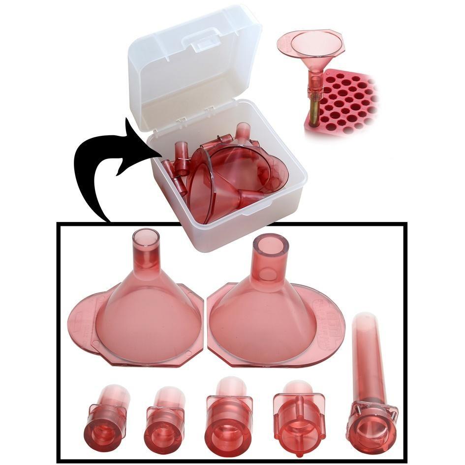 MTM Universal 17 to 500 S&W Powder Clear Red Funnel Kit (AF7) - View 2
