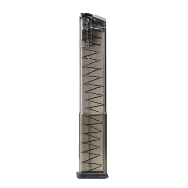 Elite Tactical Systems Pistol Magazine 9mm Luger 32 Rounds Glock 17 Carbon Smoke - View 2