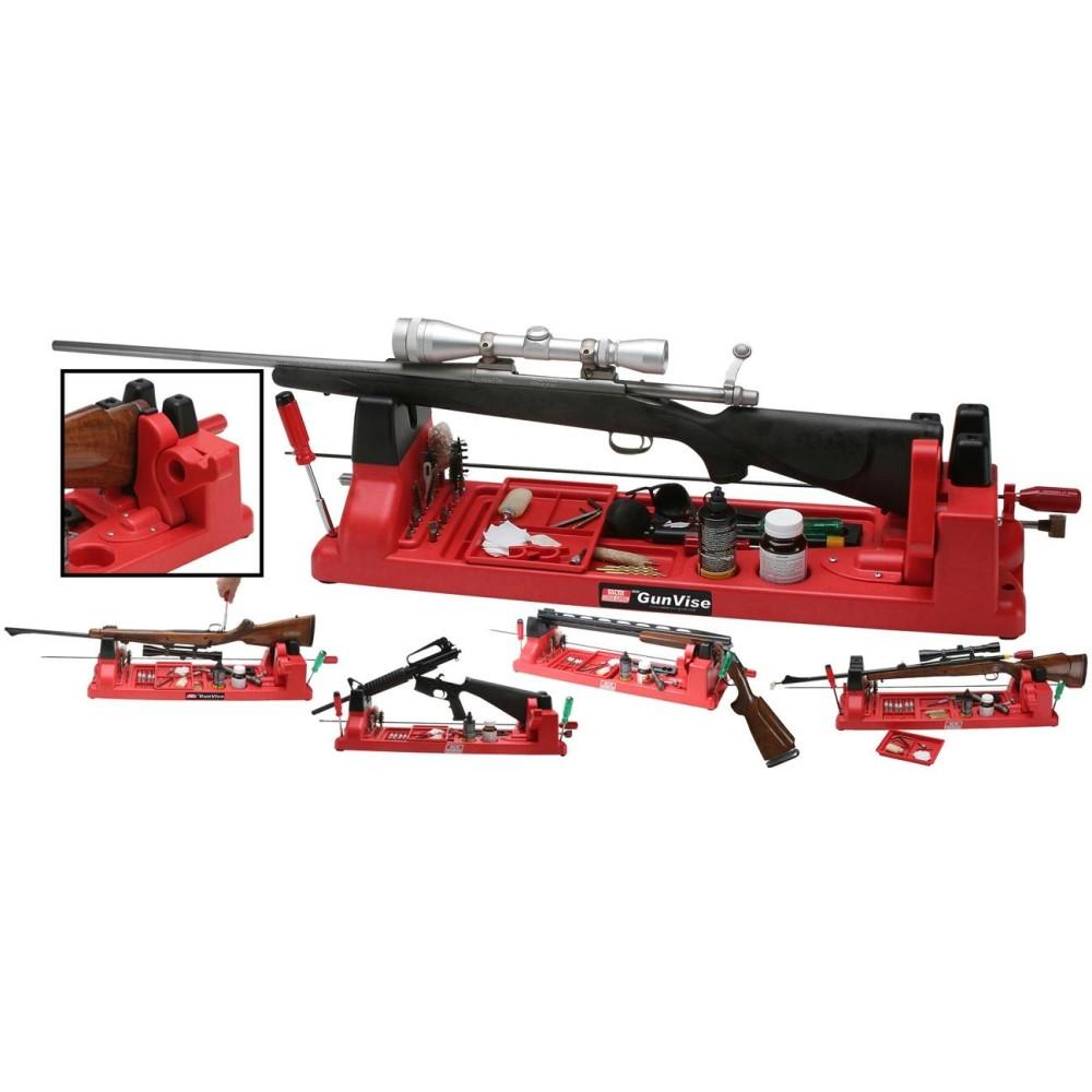 MTM Case-Gard GV30 Gun Vise Red Plastic Rifle/Shotgun - View 2