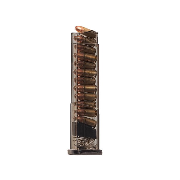 Elite Tactical Systems Pistol Magazine 9mm Luger 12 Rounds Carbon Smoke - View 2