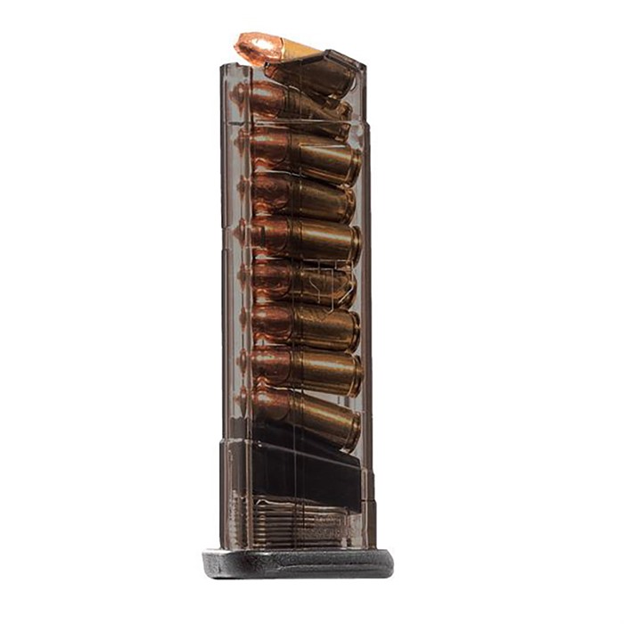 Ets Magazine S&w Shield 9mm 9rd Extended Carbon Sm - View 2