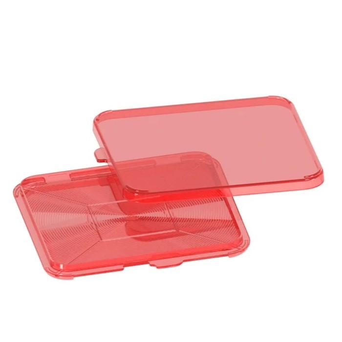 MTM Primer Flipper Square - Clear Red - View 2