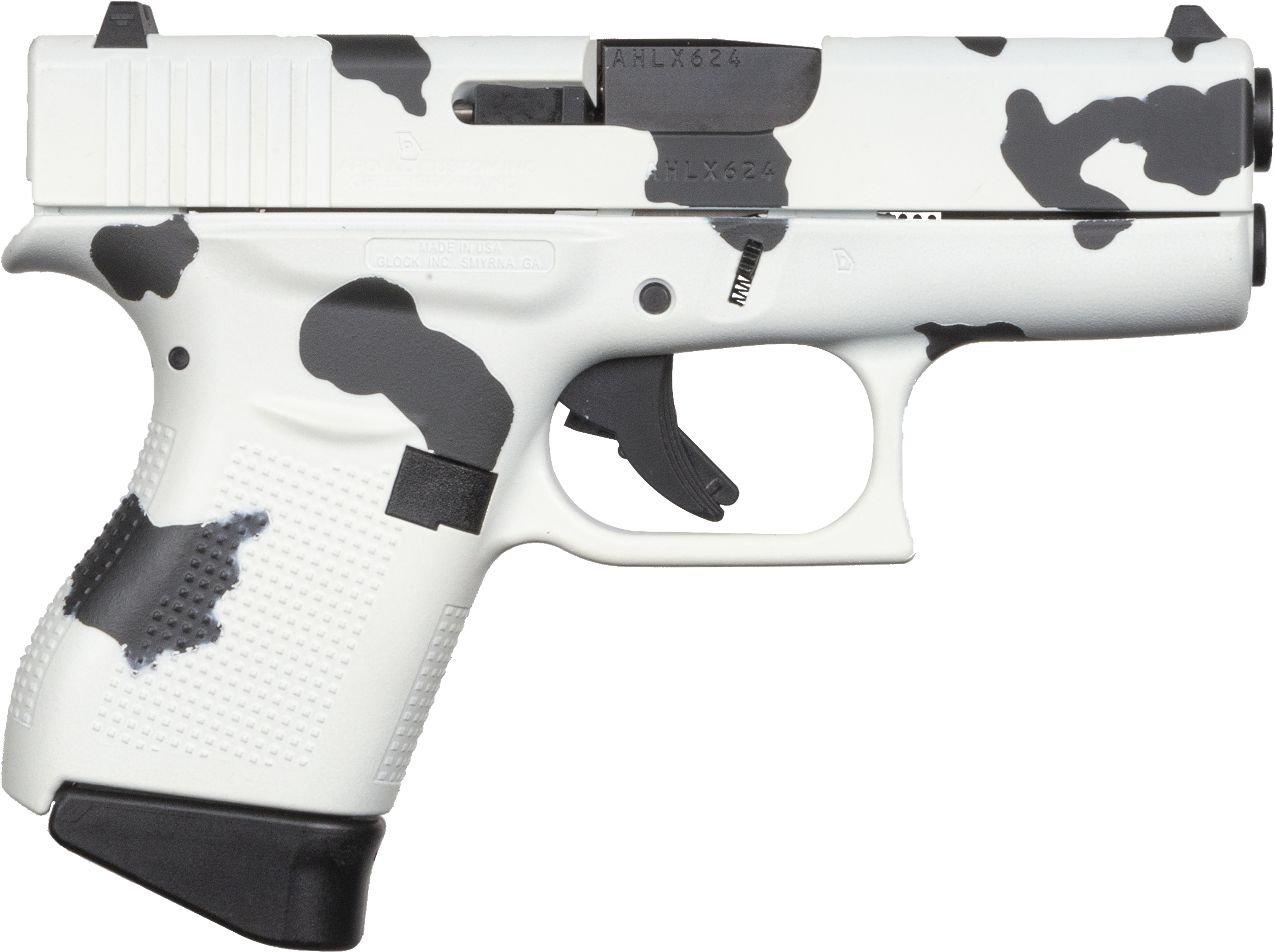 Glock 43 Semi-Automatic Pistol 9mm Luger 3.41" Barrel - View 2