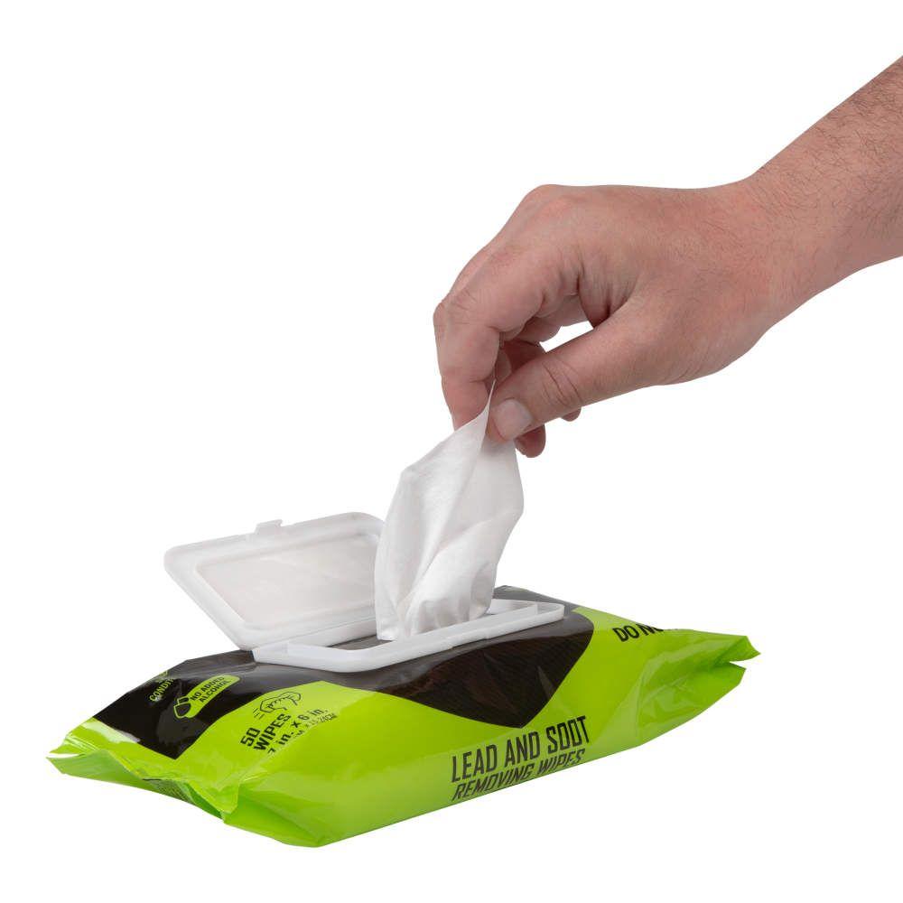 Hypoallergenic Lead & Heavy Metal Removal Wipes 7x6" 50ct - 98% TCEP & 83% BaP Free - View 2