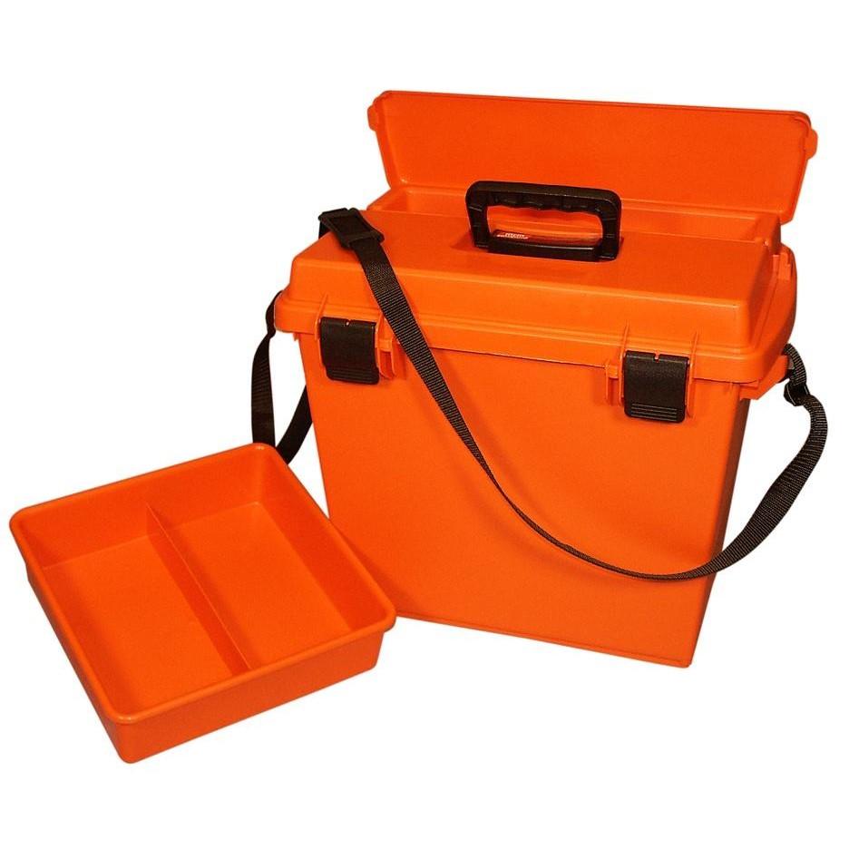 MTM Case-Gard Sportsmens Util Dry Box XLG - Orange, 18.5" x 13" x 15.25", Water Resistant, Top Access Lid - View 2