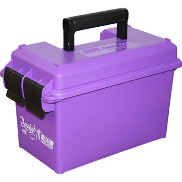 MTM Case-Gard AC50C-25 Ammo Can 50 Cal Rifle Purple Polypropylene - View 2