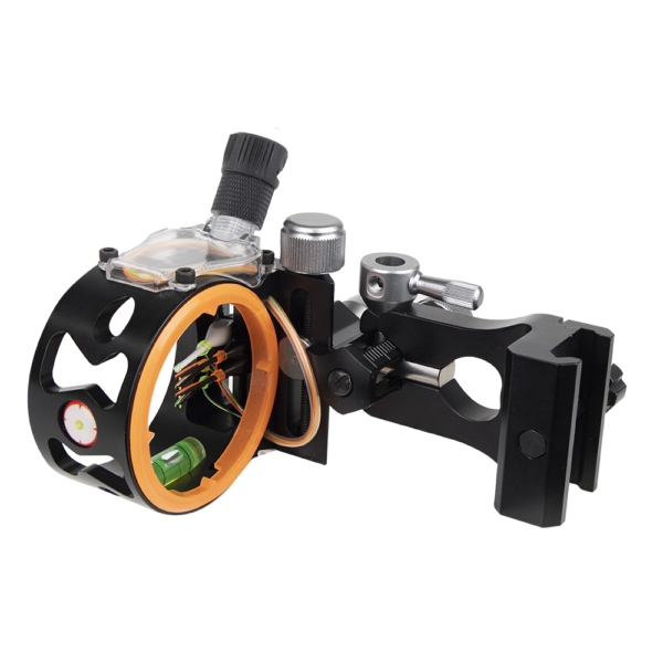 Dead Ringer DR2971 Tackdriver Bow Sight 5-Pin .010 Picatinny Mount Black - View 2