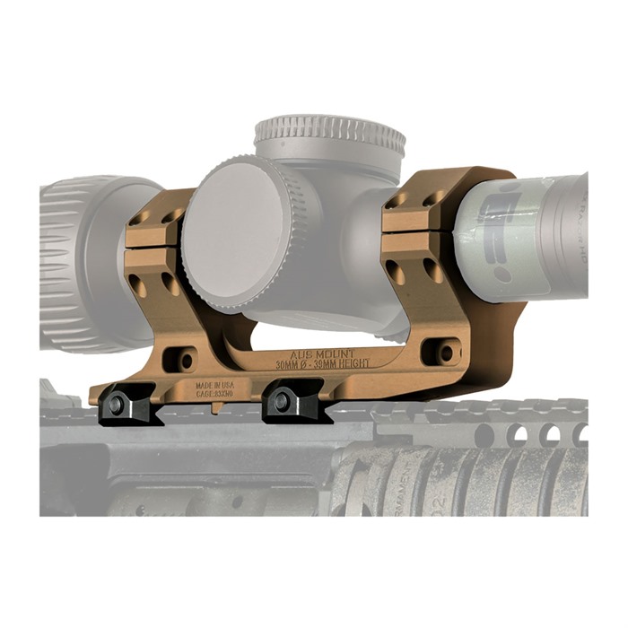 Reptilia 100-122 AUS 30mm Scope Mount, 1.54" Height, FDE, 7075-T6 Aluminum - View 2