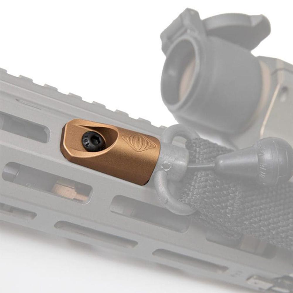 Reptilia 100124 QD M-Lok Sling Socket FDE 7075-T6 Aluminum Mount - View 2