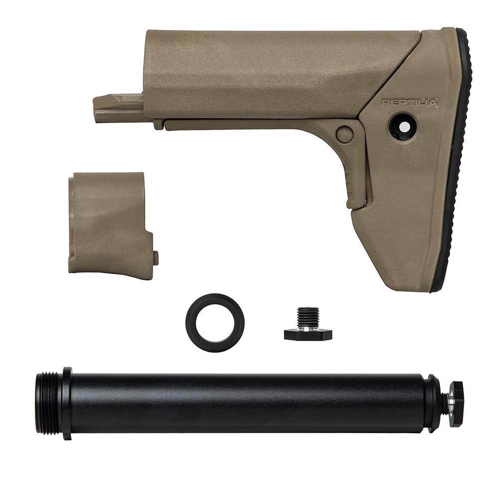 Reptilia 100141 RECC-E Carbine Stock Black Nylon for AR-15/M4/SR-15 - View 2