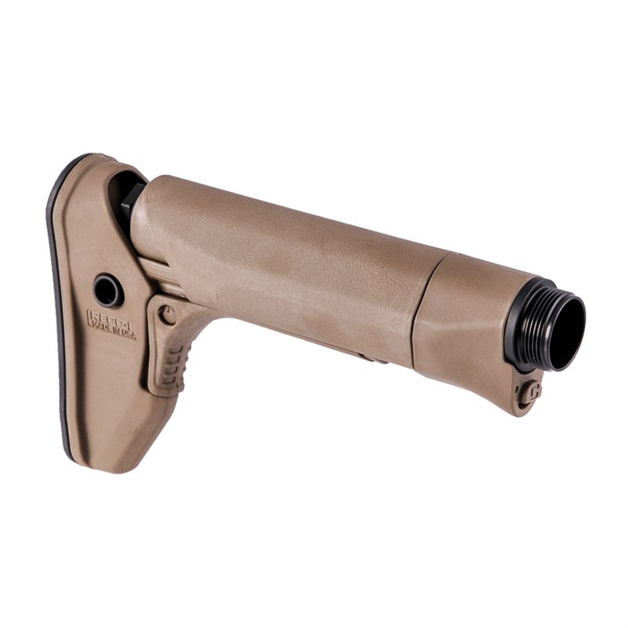 Reptilia 100-142 RECC-E Carbine Stock FDE, 12oz, AR-15, QD Sling Mounts - View 2