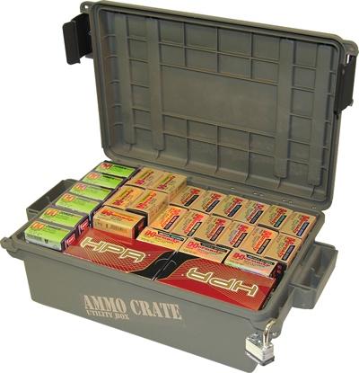 MTM Molded Products ACR4-18 Utility Box 65 lbs Army Green 17.2 in - View 2