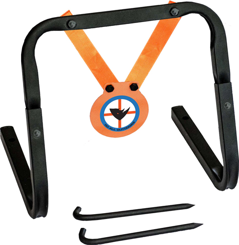 Do-All Outdoors RR177 Pellet Mini Gong, .177 Cal, 3" Steel, Black/Orange - View 2