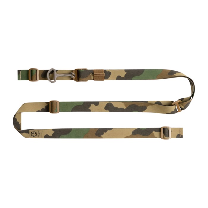 Edgar Sherman ESD-SL-M81 Customizable Two-Point Nylon Sling M81 Woodland - View 2