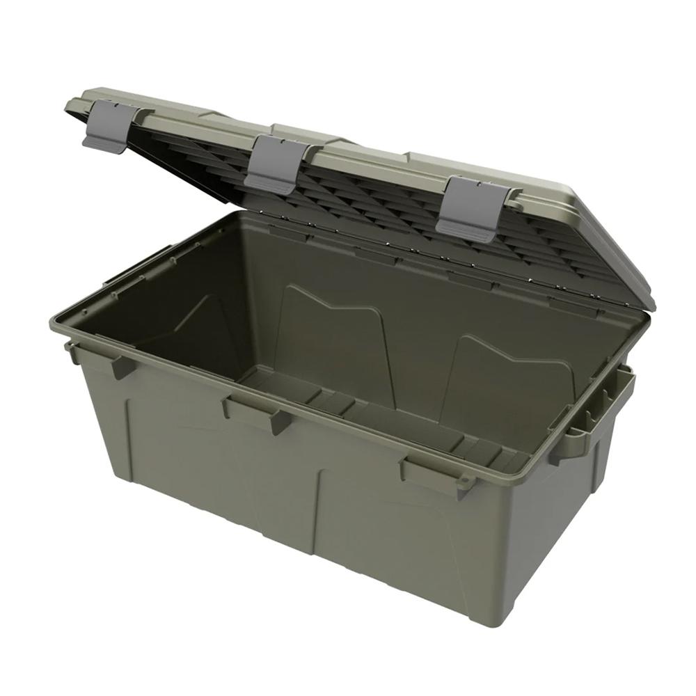 MTM ACRG18 Ammo Crate Utility Box Army Green, 52 Qt, Stackable Design - View 2