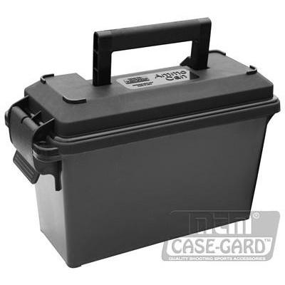 MTM Case-Gard Ammo Can 30T - Black, Water-Resistant, Heavy-Duty, 3.4"x8.9"x6.1" Inside, 5"x11.3"x7.2" Outside - View 2