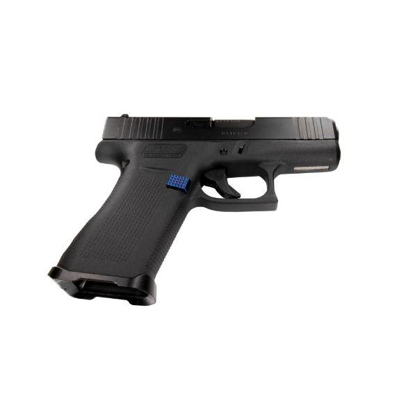 Shield Arms Mag Catch/Release Fits Glock 43X/48 Steel Blue G43X-EMR-BLUE - View 2