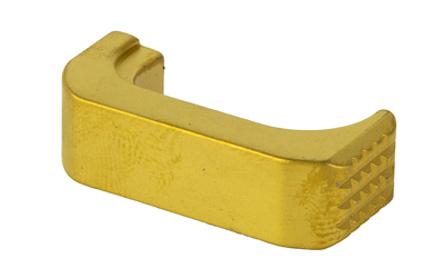 Shield Arms S15 Mag Catch for Glock 43X, Steel, Gold Finish, Right Hand - View 2