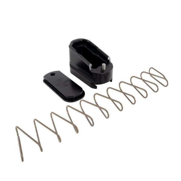 Shield Arms S15 +2 Magazine Extension for Glock 43X/48 Black Polymer - View 2
