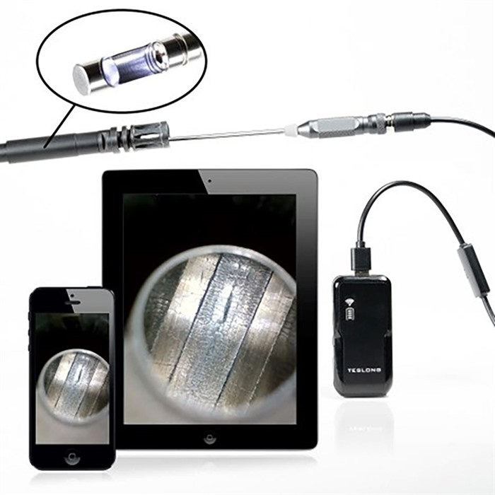 Teslong TSNTG150HW Wi-Fi Rigid Rifle Borescope 26" iOS Compatible - View 2