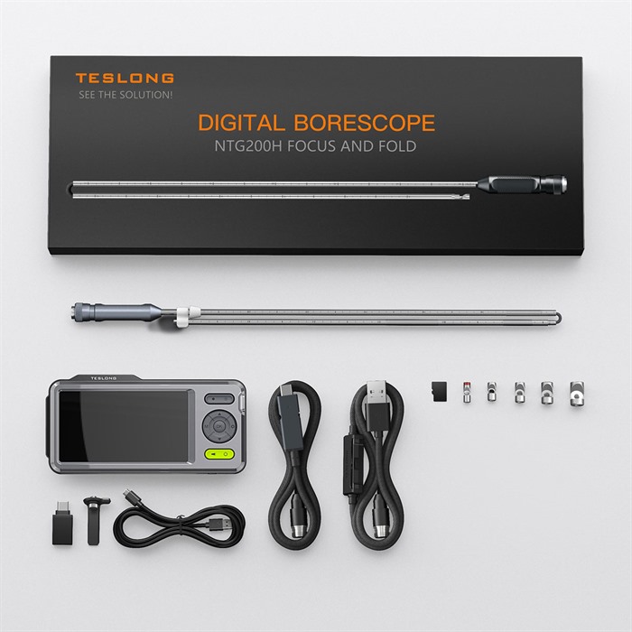 NTG200H FOCUS & FOLD RIFLE BORESCOPE W-5" HD SCREEN - View 2