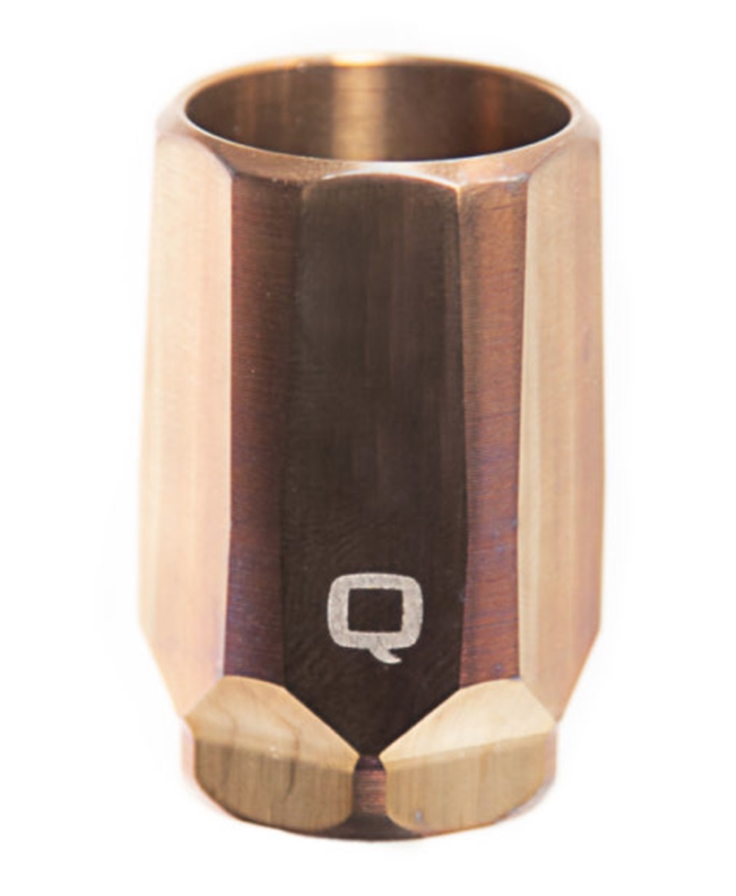 Q LLC Whistle Tip Blast Mitigation Device 338 Cal Copper Fits XL Cherry ... - View 2