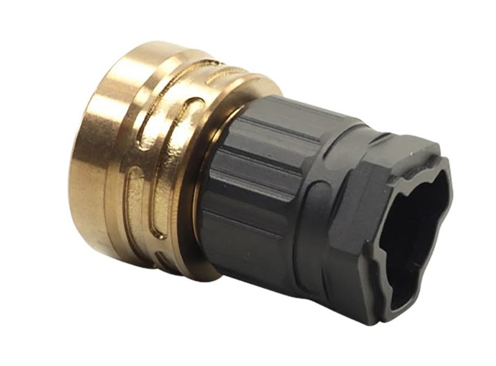 Q ACCE9MOUNTTRILUGBLACK Erect9r Three-Way Mount Black 9mm Adapter - View 2